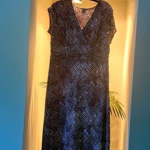 Black and white dress